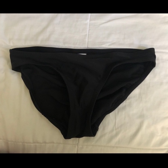 Black Bathing Suit Bottoms - Picture 1 of 3